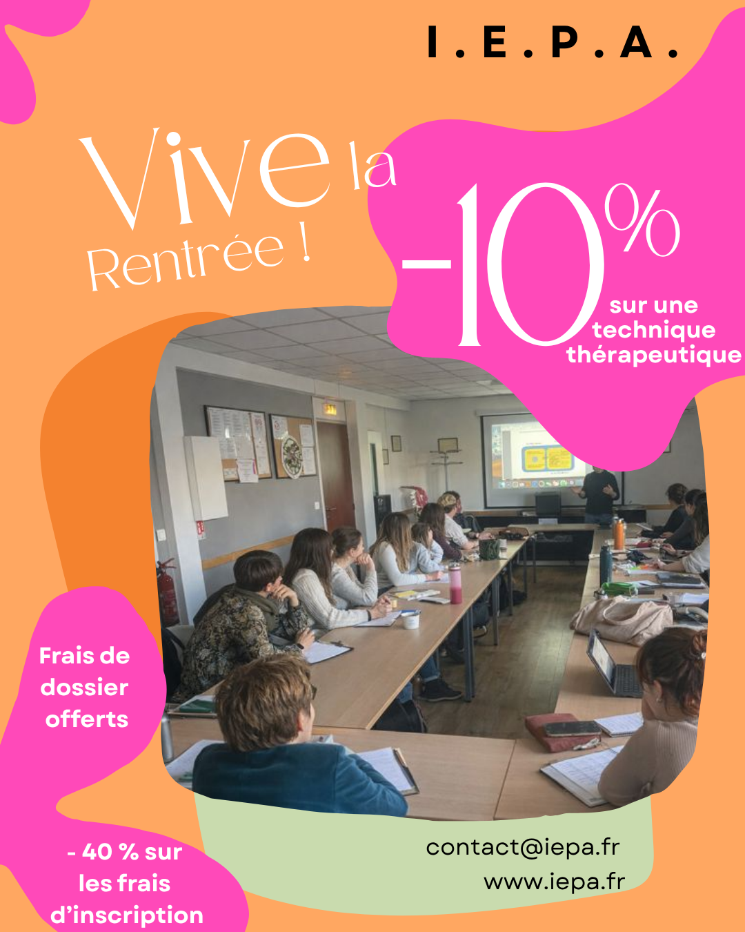 Offres spéciale rentrée IEPA 2026-2027